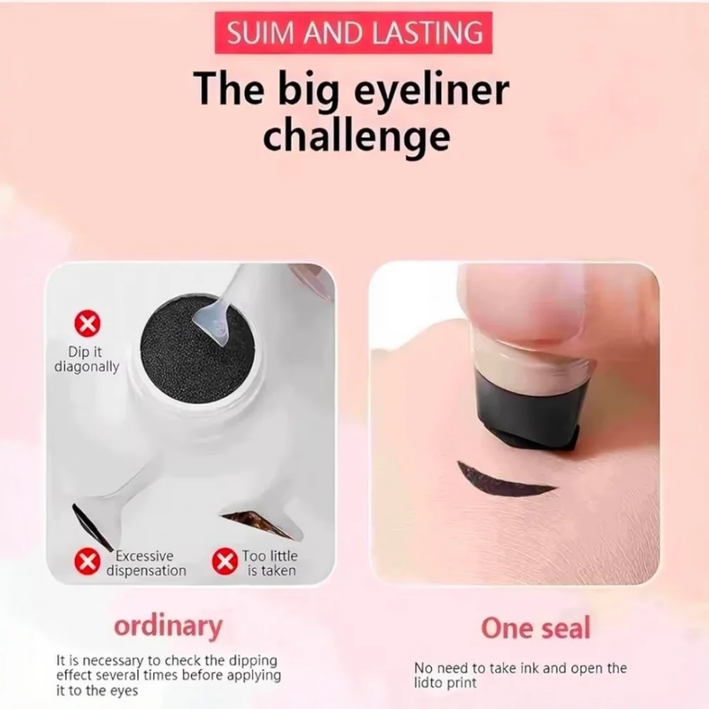 Pagevine Eyeliner Stamp And Makeup Mistake Fixing Pen- Erases Eyeliner Wing Oops
